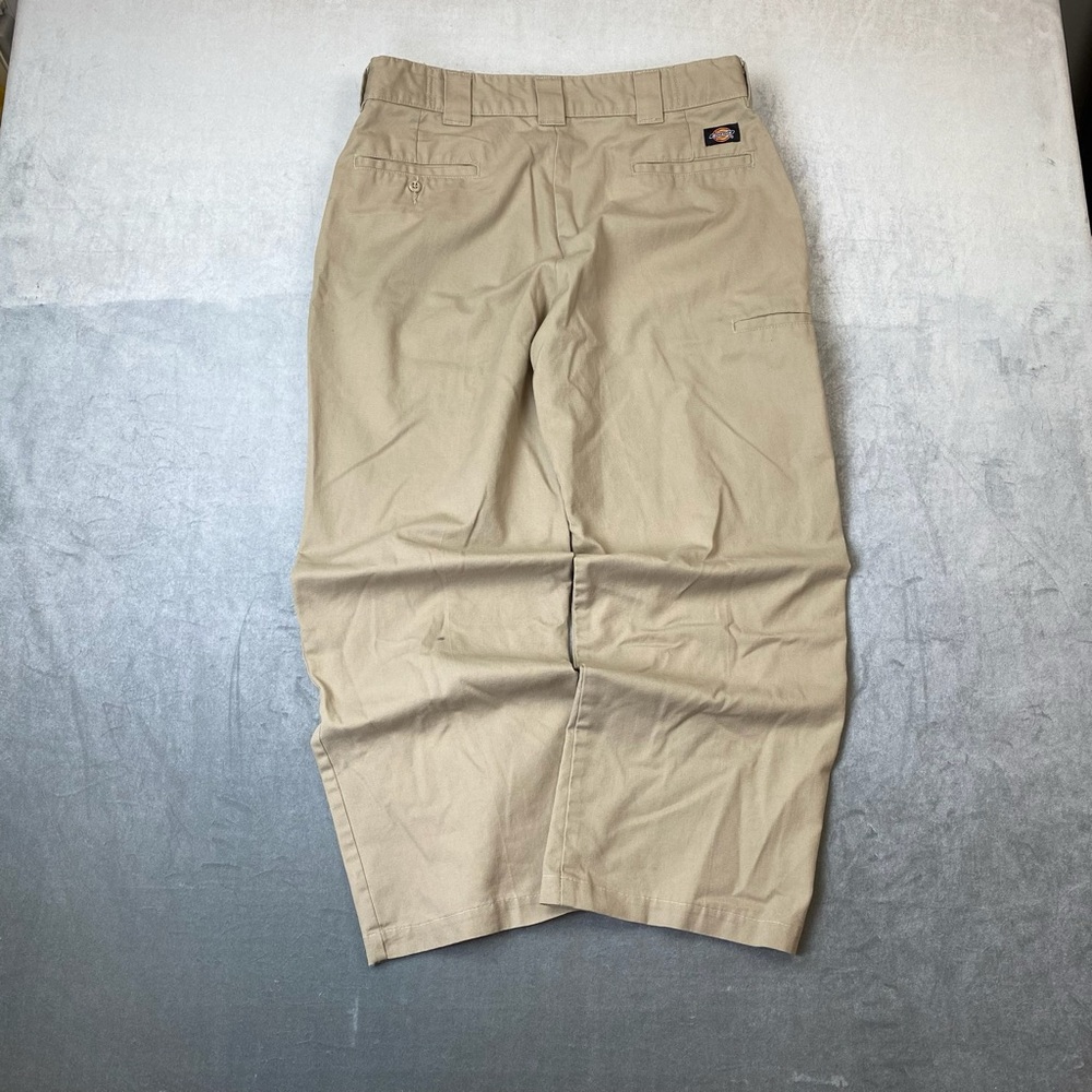 Dickies Relaxed‎ Straight Work Pants Khaki Beige Mens 34x30